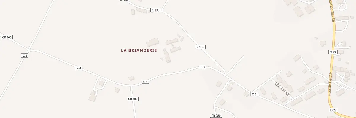 Plan du 5562 La Brianderie à Luçay-le-Mâle