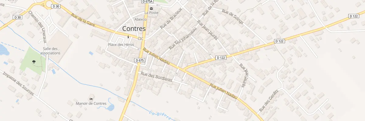 Plan du 6 Rue Camus au Controis-en-Sologne