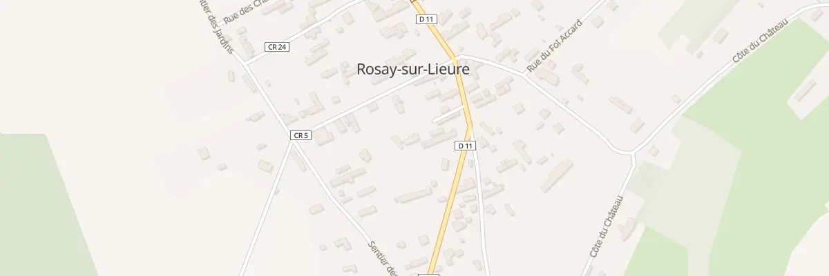 Plan du 23 Rue Principale à Rosay-sur-Lieure