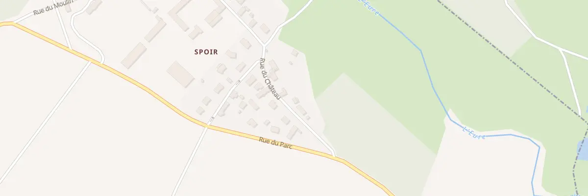 Plan du 13 Rue du Château à Mignières