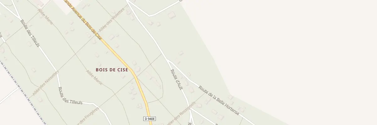 Plan du 3 Rte de la Belle Hortense Cise à Ault