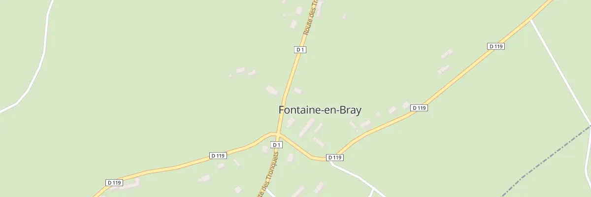 Plan du 221 Rte de Neufchatel à Fontaine-en-Bray