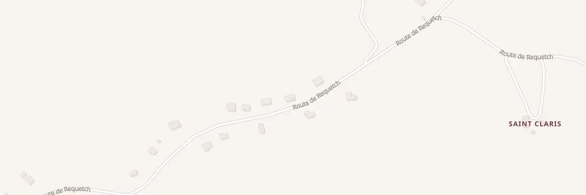 Plan du 635 Rte de Requetch à Mirabel