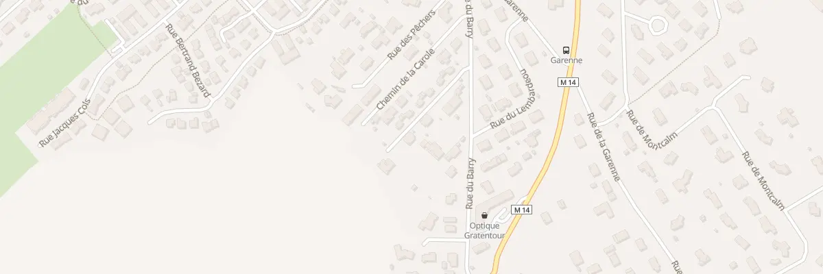 Plan du 15 Rue du Barry à Gratentour