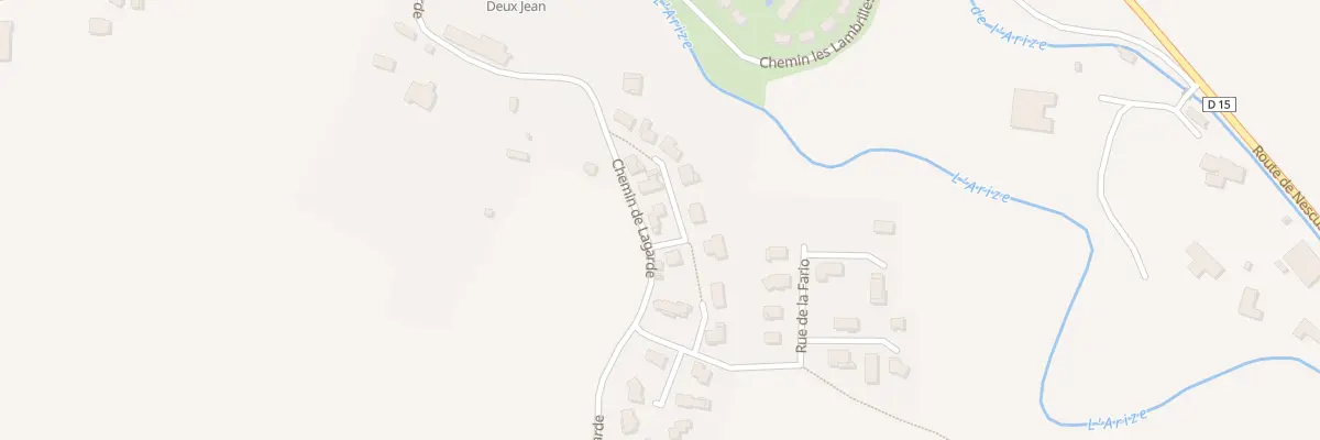 Plan du 1 Imp du Desman à La Bastide-de-Sérou