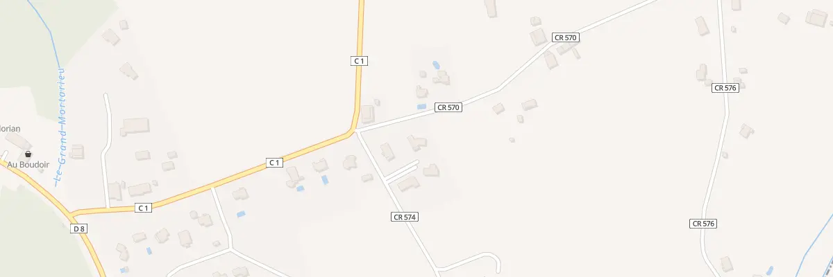 Plan du 640 Che du Lac à Montauban