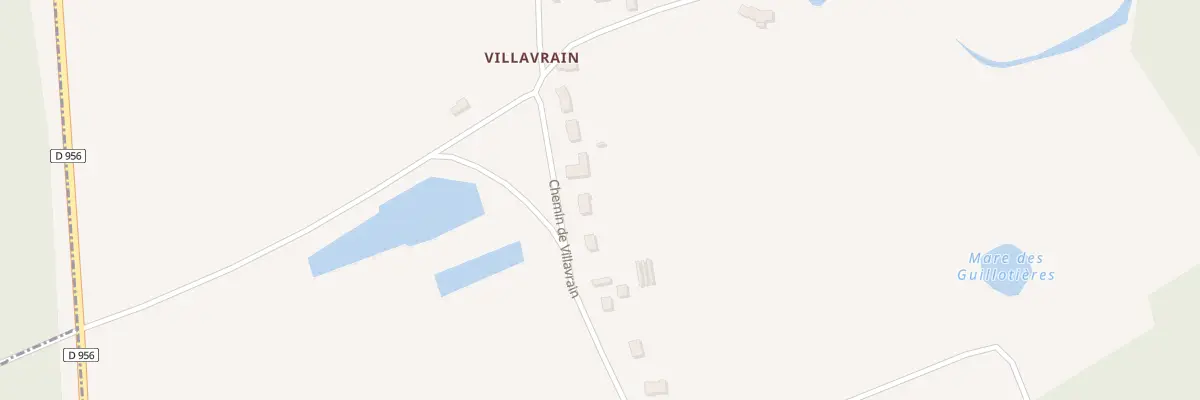 Plan du 7 Che de Villavrain à Cheverny