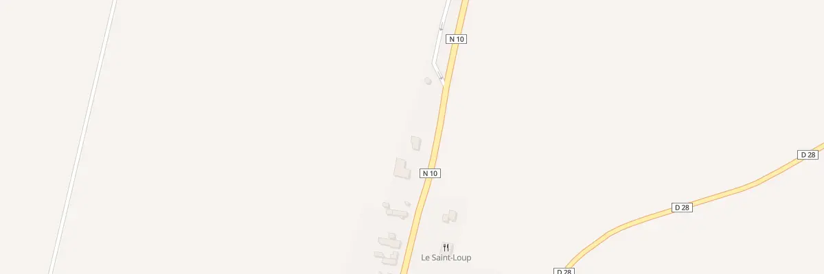 Plan du 49 Rte Nationale La Bourdiniere à La Bourdinière-Saint-Loup