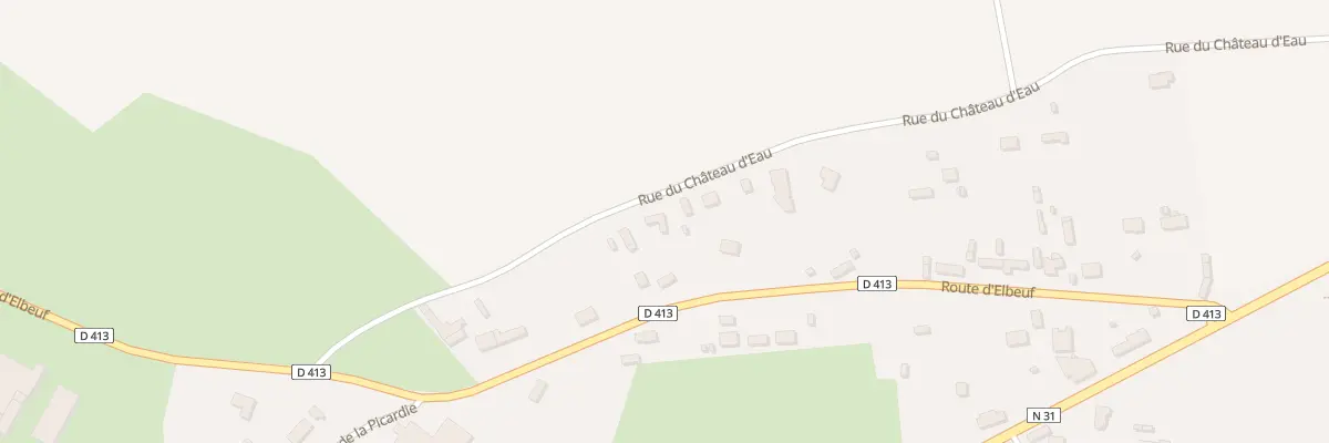 Plan du 875 Rue du Chateau d’Eau à La Haye