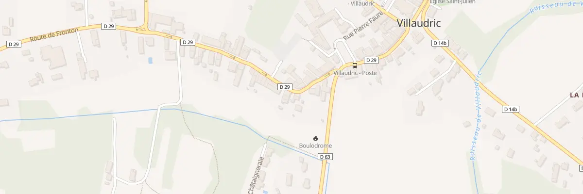 Plan du 11 Rue de l’Aucenelle à Villaudric