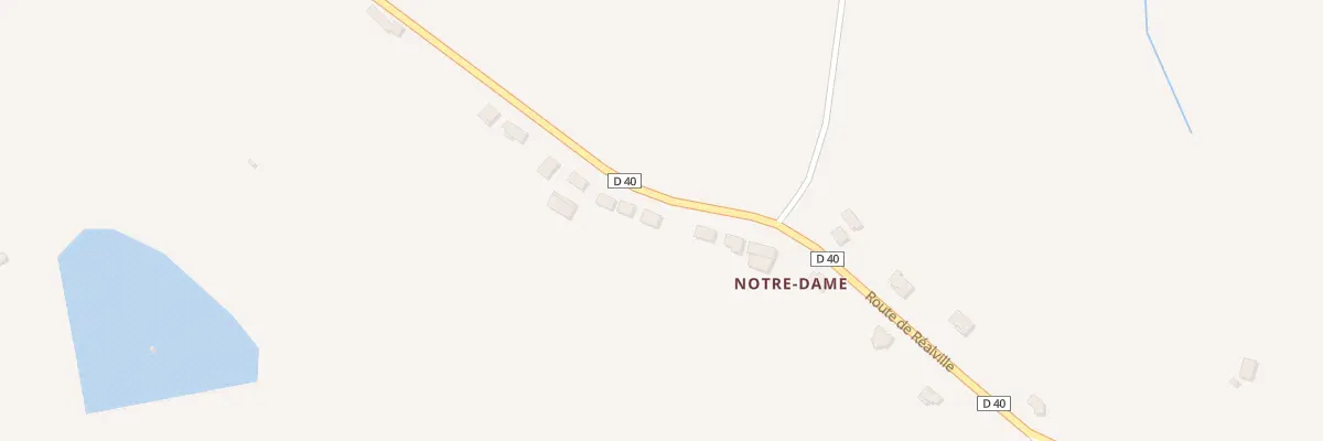 Plan du 714 Rte de Réalville à Mirabel