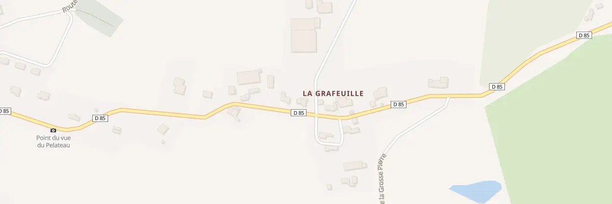 Plan du 5054 La Graffeuille à Montgibaud