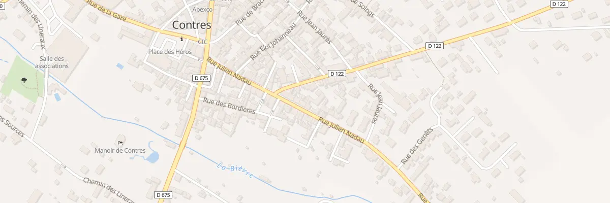 Plan du 24 Rue Julien Nadau au Controis-en-Sologne