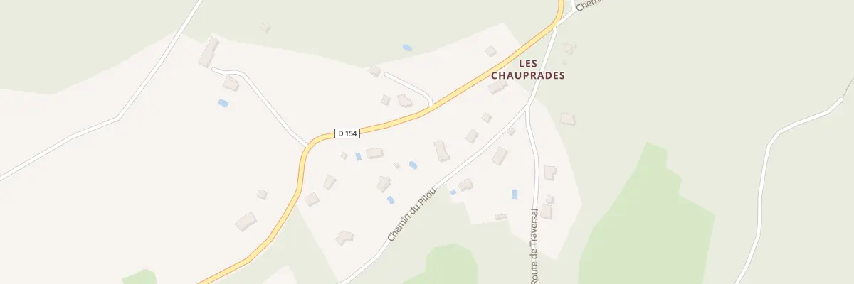 Plan du 5147 Les Chauprades à Chartrier-Ferrière