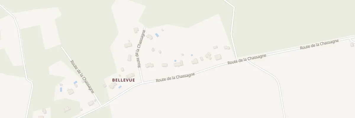 Plan du 185 Rte de la Chassagne à Saint-Priest-Taurion