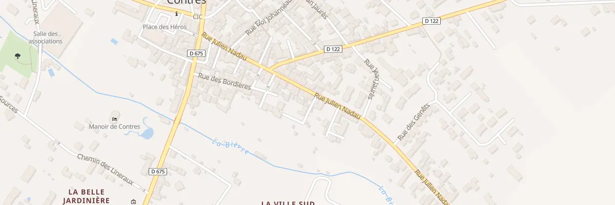 Plan du 39 Rue Julien Nadau au Controis-en-Sologne
