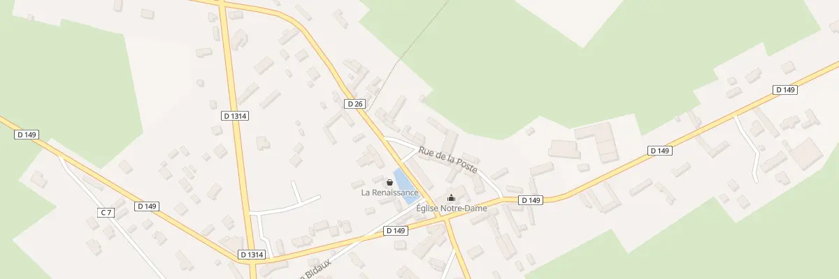 Plan du 4 Pl Cezaire Levillain à Fresnoy-Folny