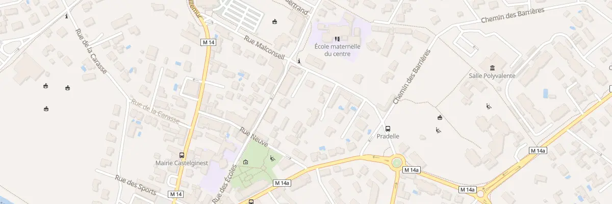 Plan du 24B Rue Malconseil à Castelginest