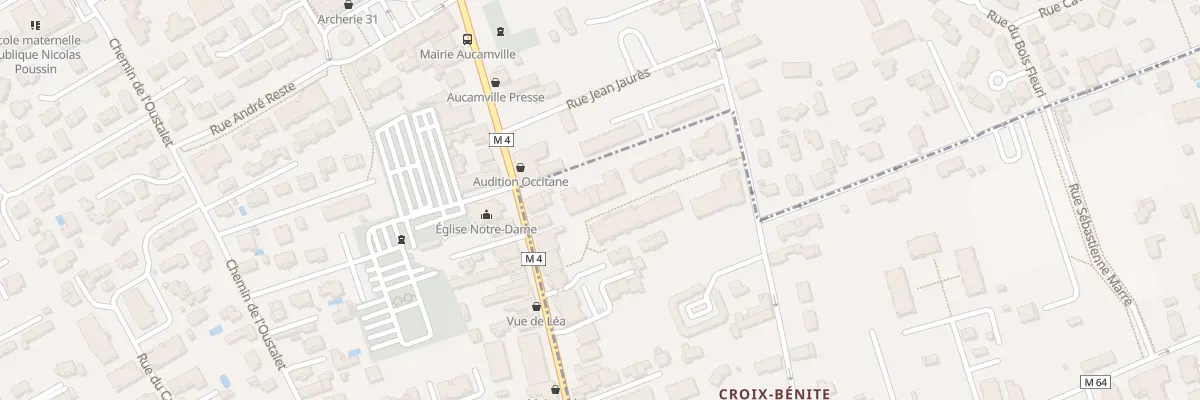 Plan du 460 Av de Fronton à Toulouse