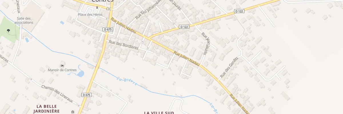 Plan du 41 Rue Julien Nadau au Controis-en-Sologne