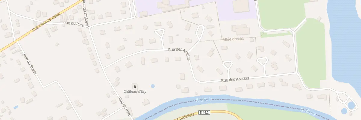 Plan du 6 Rue des Acacias à Ézy-sur-Eure