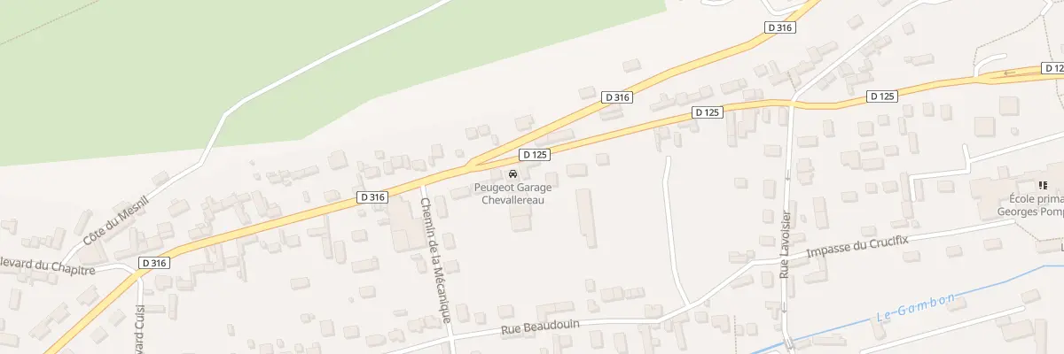 Plan du 13 Rue Henri Rémy aux Andelys