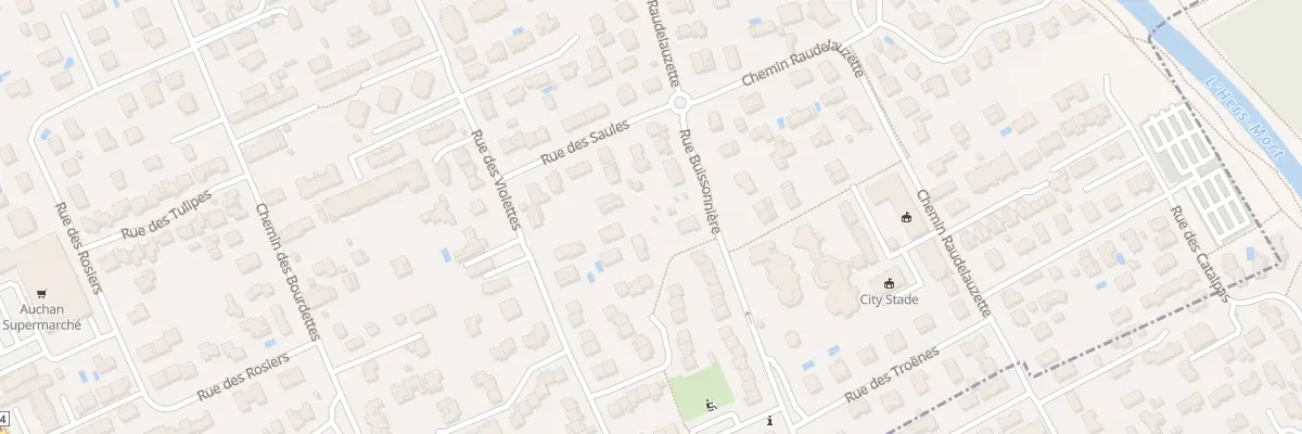 Plan du 39 Rue Buissonnière à Fonbeauzard