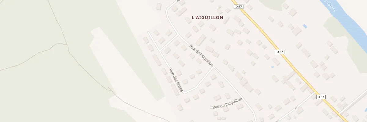 Plan du 10 Rue des Roses à Garennes-sur-Eure