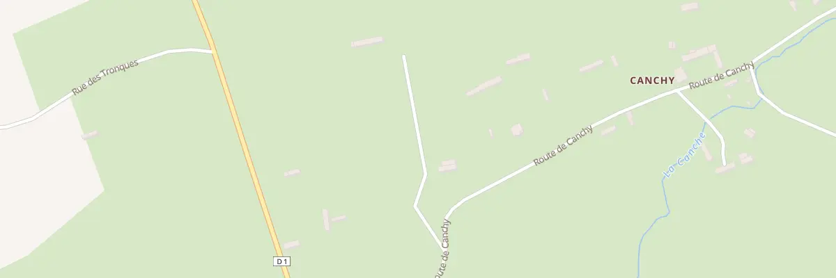 Plan du 5080 Canchy à Sainte-Geneviève