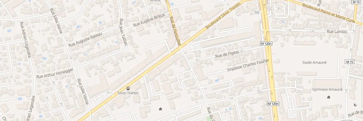 Plan du 139 Rue du Général Bourbaki à Toulouse