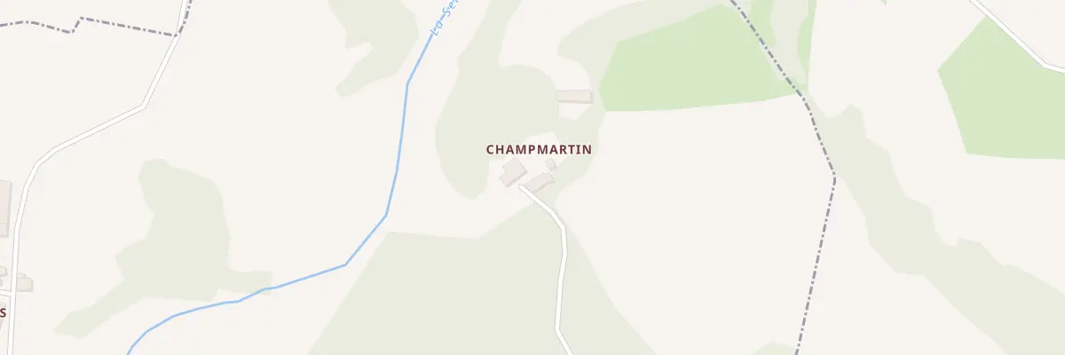 Plan du 2 Champmartin à Fromental