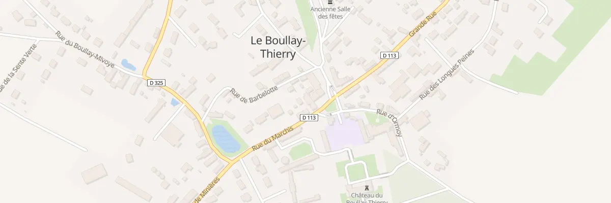 Plan du 1 Rue du Marchis au Boullay-Thierry