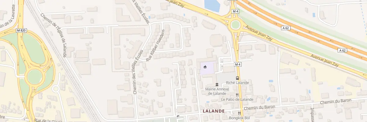 Plan du 32 Imp de l’Eglise de Lalande à Toulouse