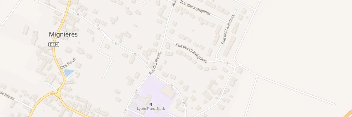 Plan du 11B Rue des Châtaigniers à Mignières