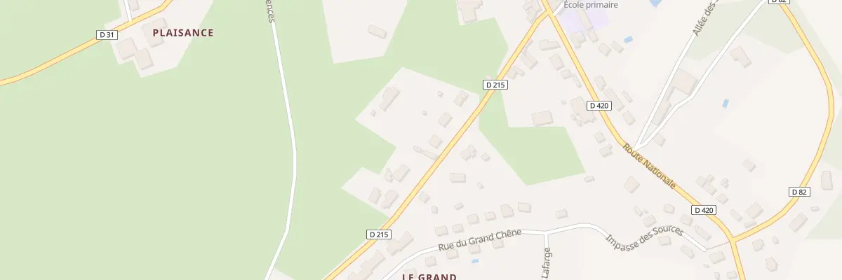 Plan du 4 Rte de Meuzac à Magnac-Bourg