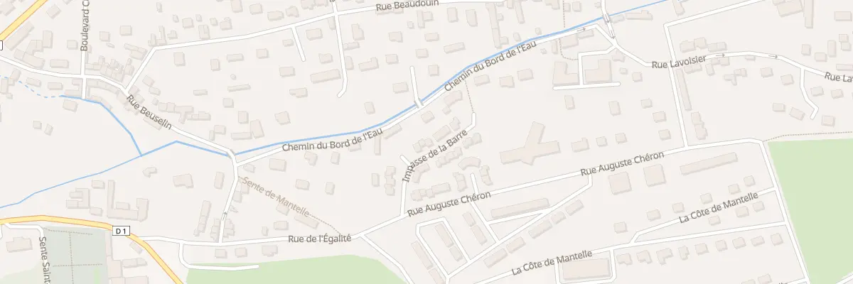 Plan du 5 Imp de la Barre aux Andelys