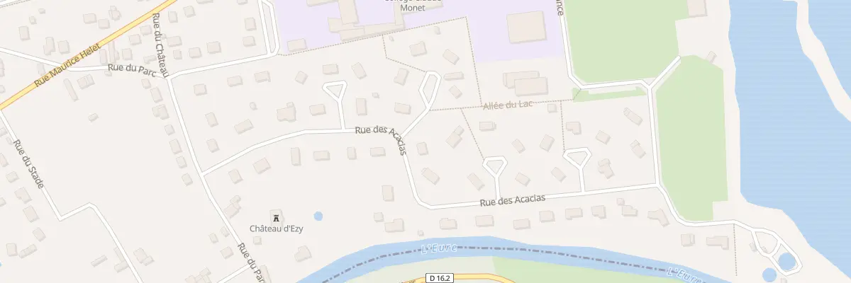 Plan du 25 Rue des Acacias à Ézy-sur-Eure