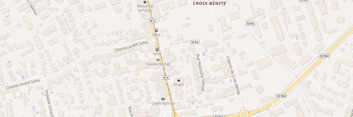 Plan du 430 Av de Fronton à Toulouse