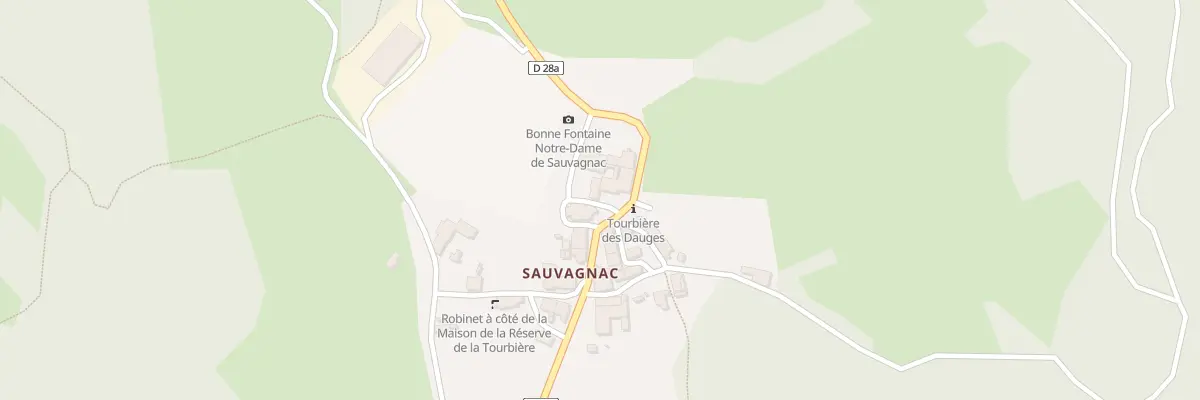 Plan du 5197 Sauvagnac à Saint-Léger-la-Montagne
