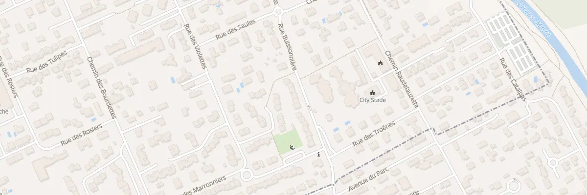 Plan du 27 Rue Buissonnière à Fonbeauzard