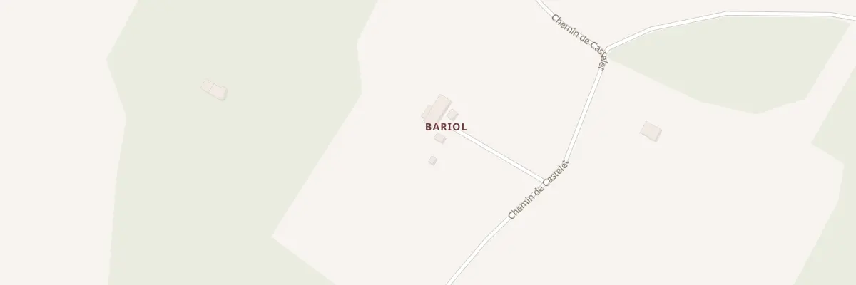 Plan du 511 Che de Castelet à Mirabel