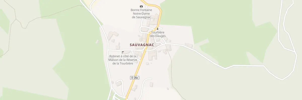Plan du 9 Sauvagnac à Saint-Léger-la-Montagne