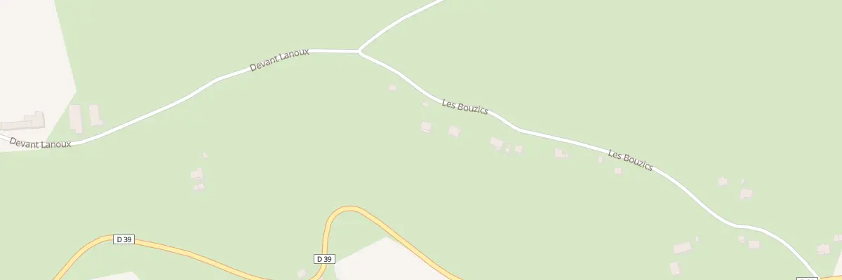 Plan du 16B Bordenave à Lanoux