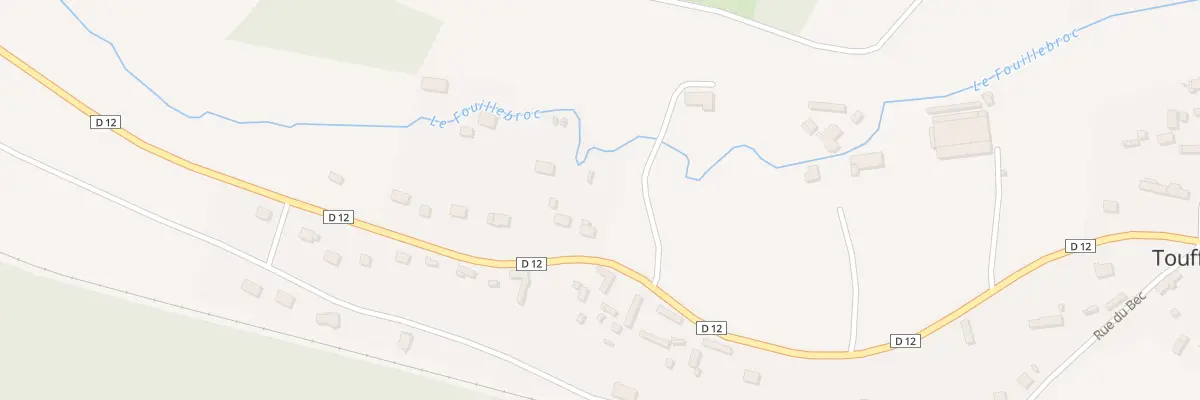 Plan du 14 Gr Grande Rue à Touffreville