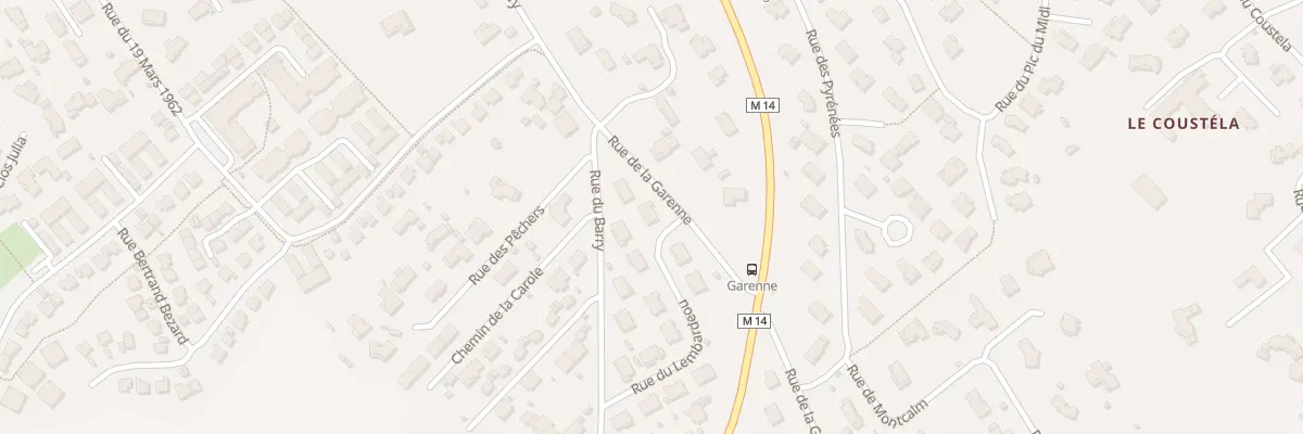 Plan du 11 Rue du Lembardeou à Gratentour