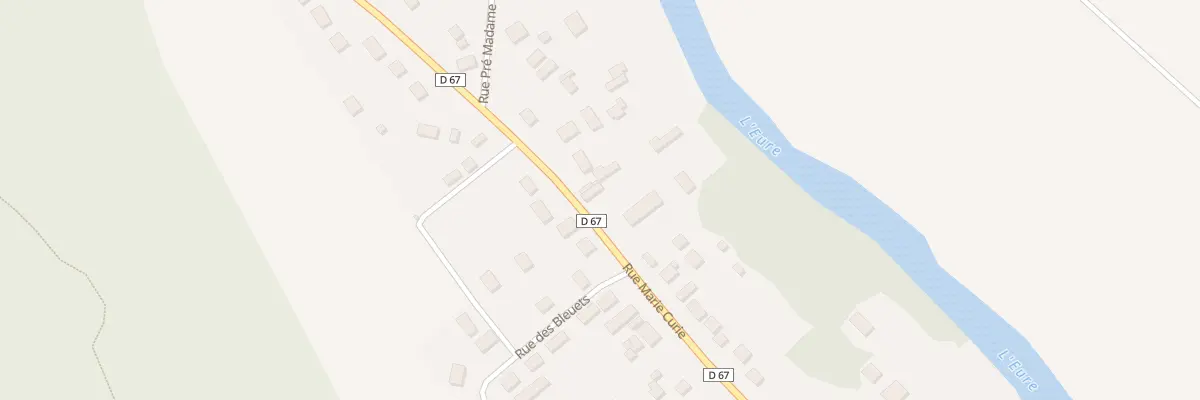 Plan du 104 Rue Marie Curie à Garennes-sur-Eure
