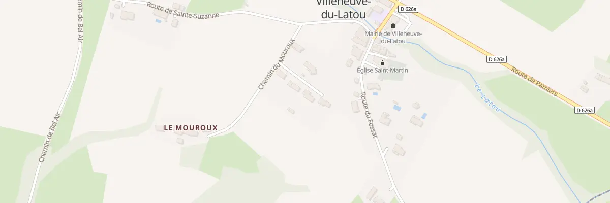 Plan du 5 Le Mouroux à Villeneuve-du-Latou