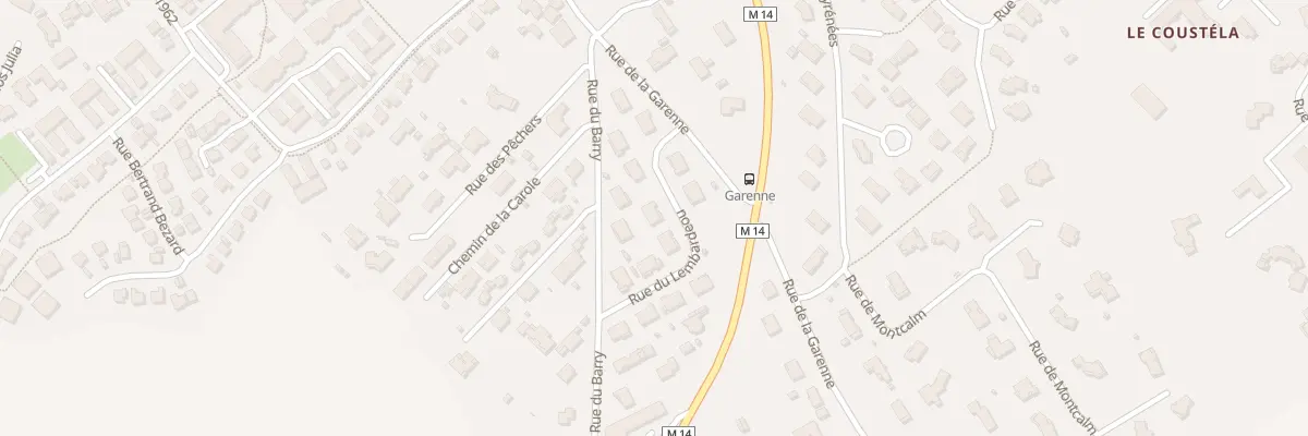 Plan du 7 Rue du Lembardeou à Gratentour