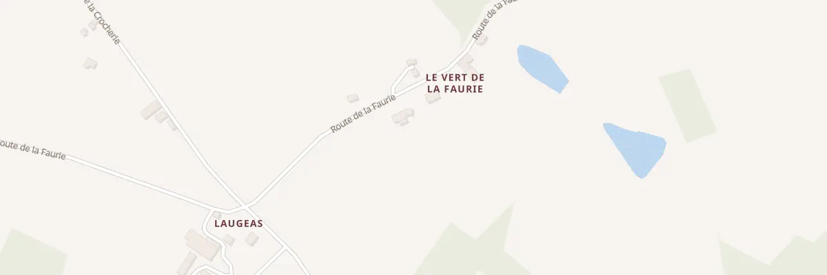 Plan du 5184 Le Vert de la Faurie à Montgibaud