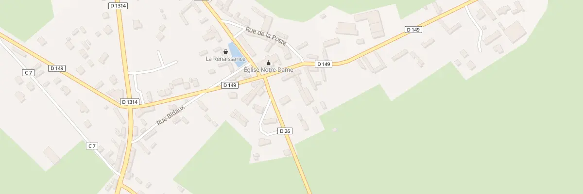 Plan du 5063 Fresnoy à Fresnoy-Folny